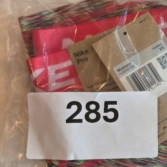 Nike Pro Women's High Rise 3" Training Shorts - HJ6348-629 - XS New Yoga Running - Picture 10 of 10